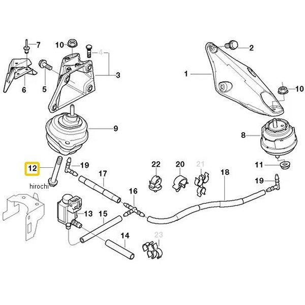 BMW純正 ASA ボルト 07129903968 JP店
