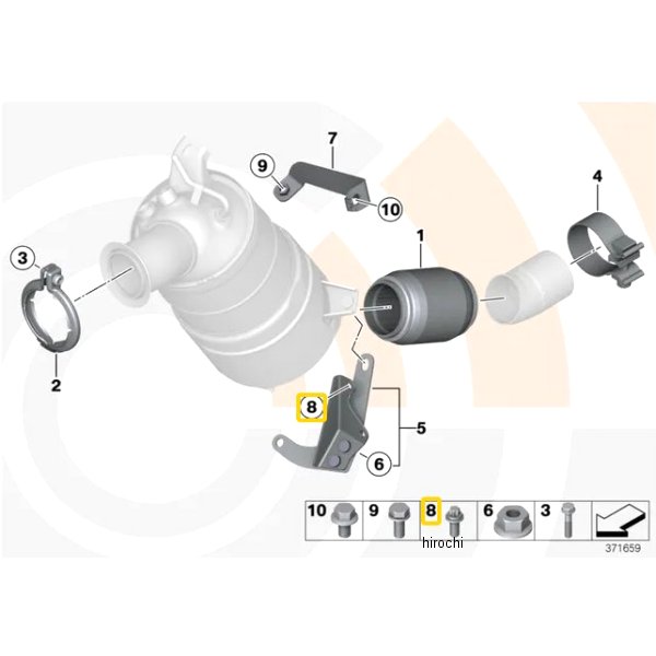 BMW純正 ASA ボルト 07129904559 JP店
