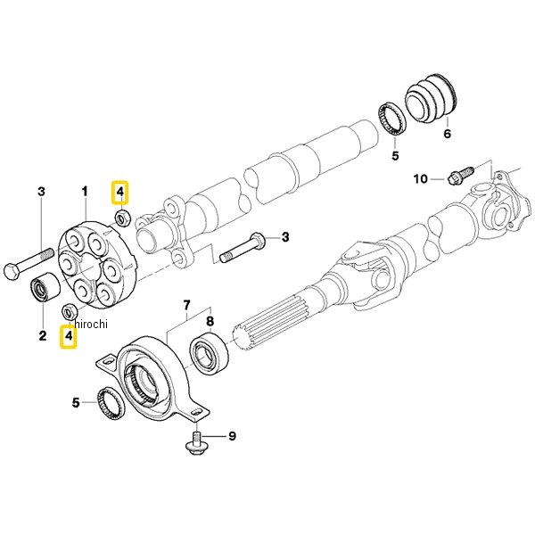 BMW純正 六角ナット 07129904879 JP店