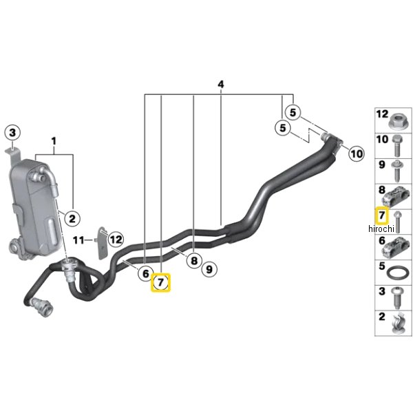 BMW純正 ASA ボルト 07129907050 JP店