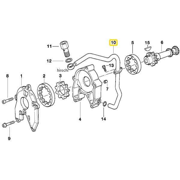 BMW純正 冷却オイル パイプ 11517672661 JP店