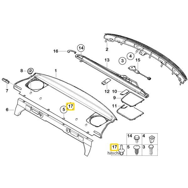 BMW純正 リベット 51467002606 JP店
