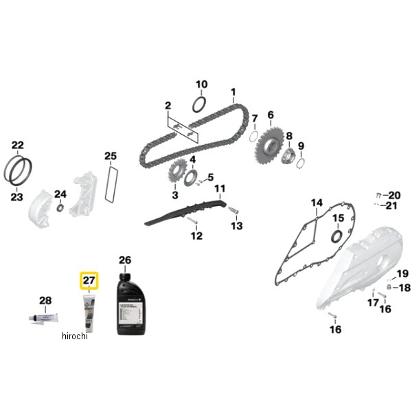 BMW純正 ローラー ベアリング グリース 81229407174 JP店