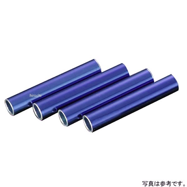 ポッシュ POSH オイルクーラーサイドパイプ 青 4個入り 031999-01 JP店