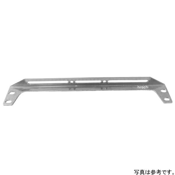 【メーカー在庫あり】 ポッシュ POSH 9インチオイルクーラーステー XJR400 シルバー 1個入り 032000-03..