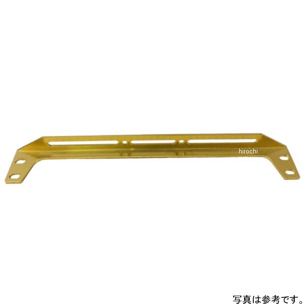 【メーカー在庫あり】 ポッシュ POSH 4.5インチオイルクーラーステー 汎用 ゴールド 032001-04 JP店