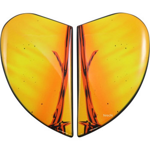 アイコン ICON サイドプレート AIRFORM TRICK-OR-STREET オレンジ 0133-1354 JP店