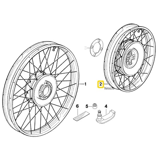 BMW純正 R スポークホィール、黒 36318553004 JP店