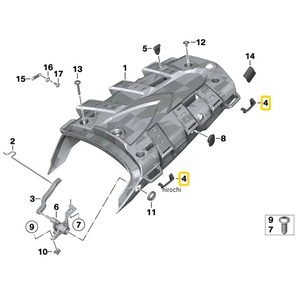 BMW純正 クッション LH 46547698465 JP店