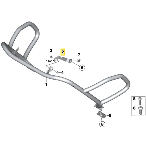 BMW純正 固定プレート LH 46637696417 JP店