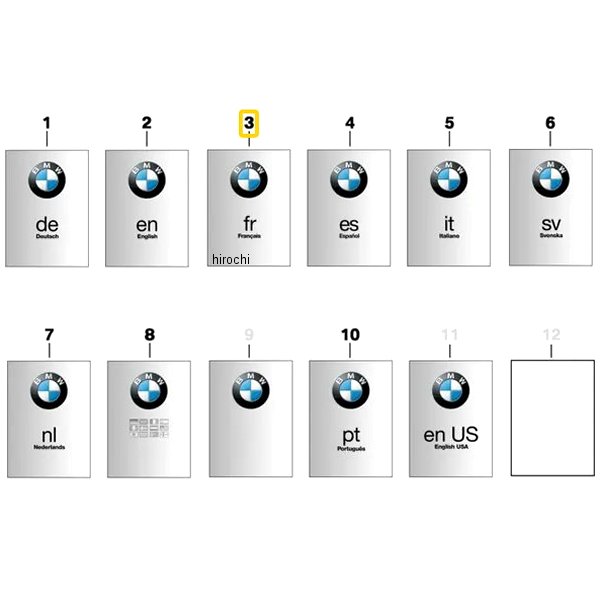 BMW純正 オーナーズ ハンドブック 01408403432 JP店