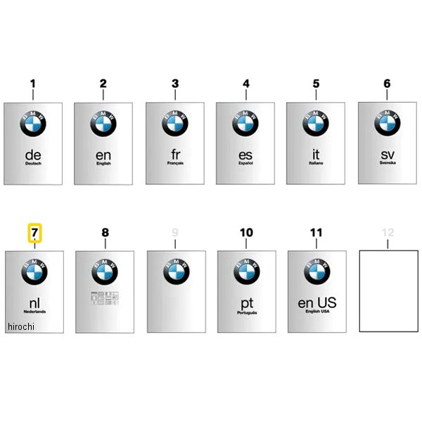 BMW純正 オーナーズ ハンドブック 01409457476 JP店