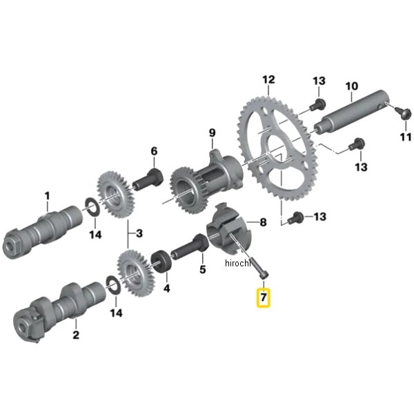 BMW純正 フィリスター ヘッド スクリュー 07119908417 JP店