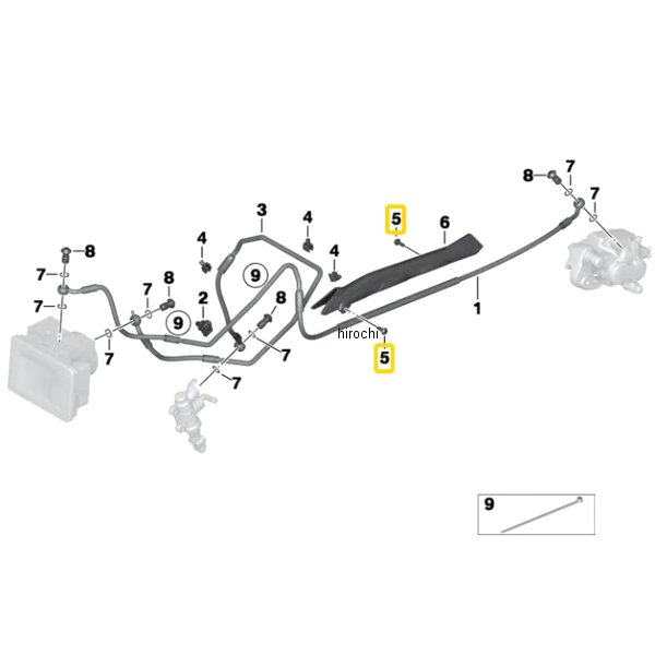 BMW純正 インナー トルクス ボルト 07129909577 JP店