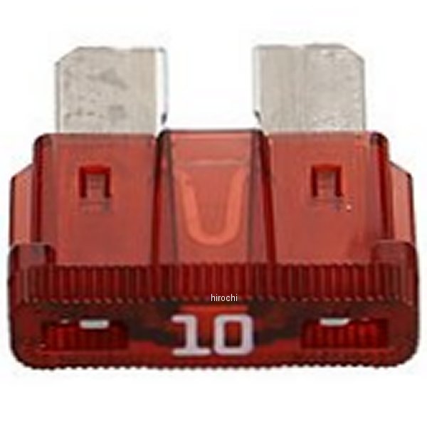 エーモン 平型ヒューズ 10A約 19x19x5mm10Ax5個入自動車ヒューズの交換に。3669楽天 JP店　