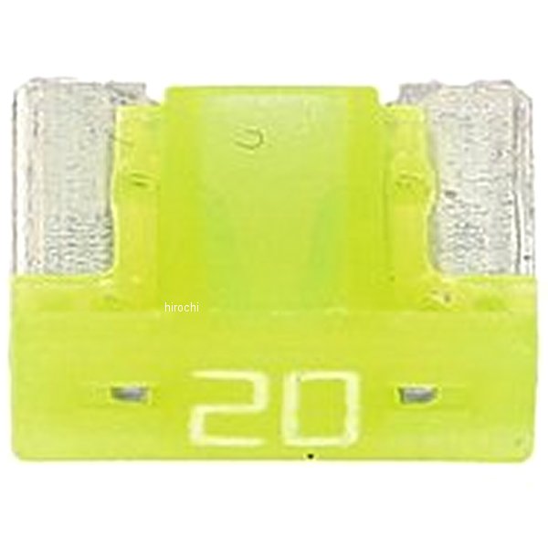 エーモン 低背ヒューズ 20A約 11x9x4mm20Ax5個入自動車ヒューズの交換に。3686楽天 JP店　