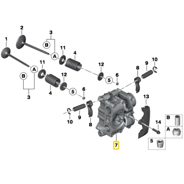 BMW純正 カムシャフト ベアリング サポート RH 11337708466 JP店