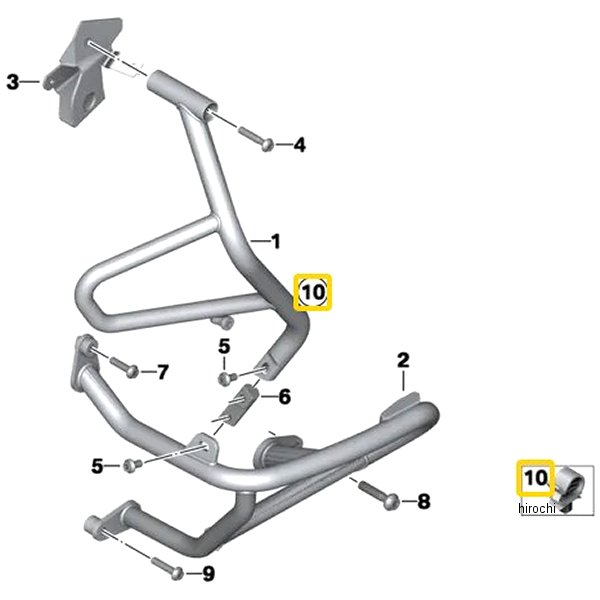 BMW純正 パイプ サポート 12531721040 JP店