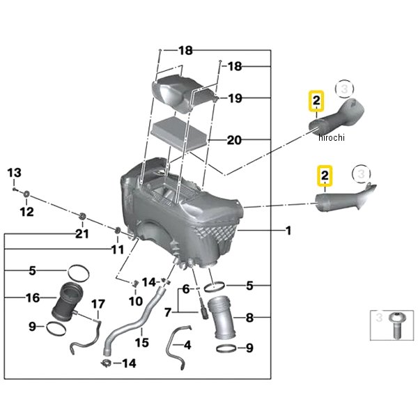 BMW純正 インテーク エア ダクト LH 13717726801 JP店