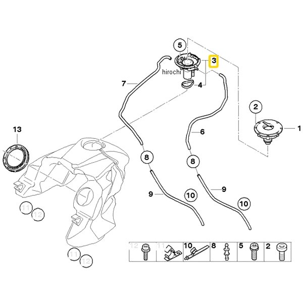 BMW純正 タンク フィラー ネック 16117691503 JP店