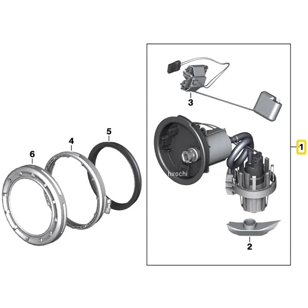 BMW純正 フューエル ポンプ ユニット 16148521488 JP店