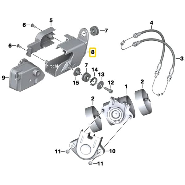 BMW純正 ホルダー 排気ガス フラップ制御ユニット 18307716475 JP店