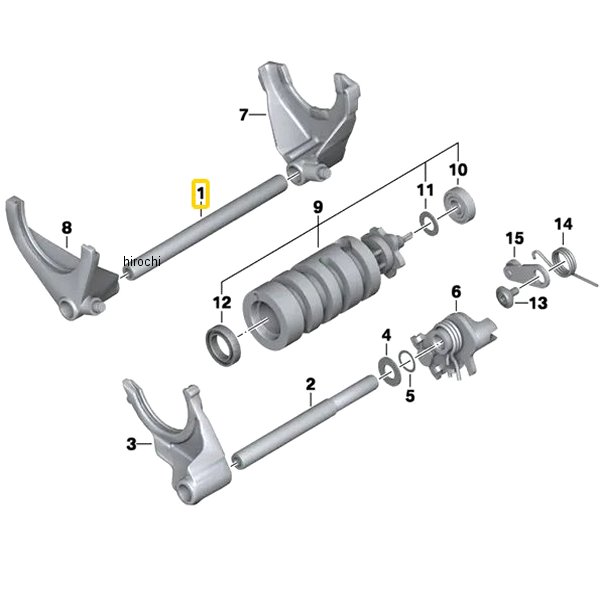BMW純正 シフト レール 23317709816 JP店