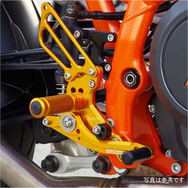 ベビーフェイス BabyFace バックステップキット 12年-13年 KTM 690デューク シルバー 002-KT007SV JP店