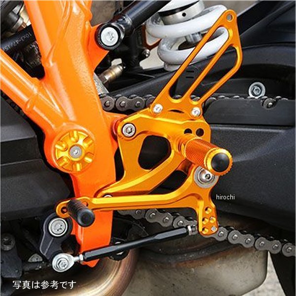 ベビーフェイス BabyFace バックステップキット 16年-20年 KTM 1290スーパーデュークGT 黒 002-KT010BK JP店