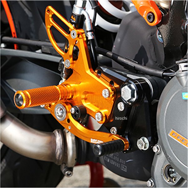 ベビーフェイス BabyFace バックステップキット 17年以降 KTM 390デューク ゴールド 002-KT011GD JP店