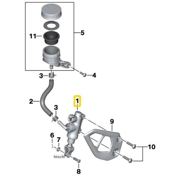 BMW純正 R ブレーキ マスター シリンダー 34318522398 JP店