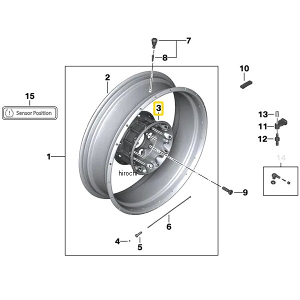 BMW純正 ホイール ハブ ブラック リア 36318548035 JP店