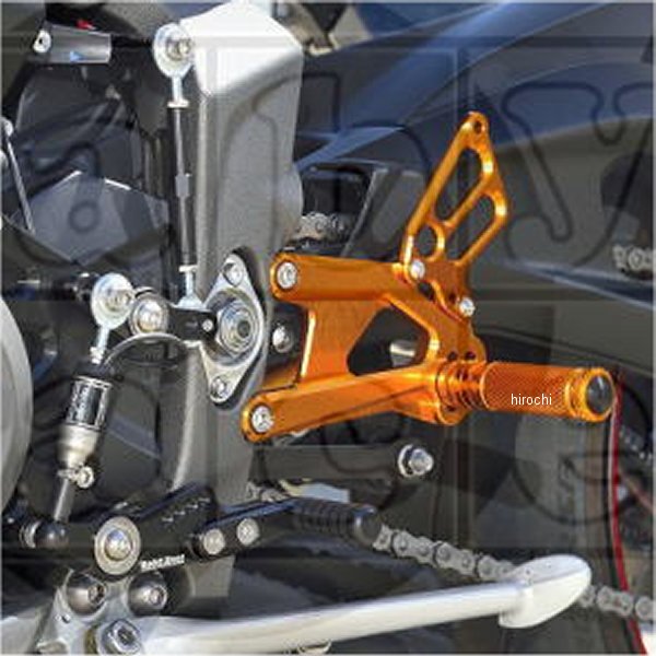 ベビーフェイス BabyFace バックステップキット 17年-20年 ストリートトリプル ゴールド 002-T020GD JP店