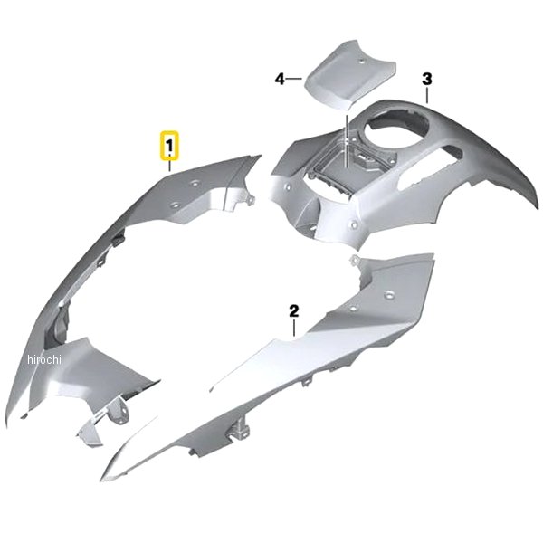 BMW純正 F ホイール カバー アッパー RH 46618548376 JP店
