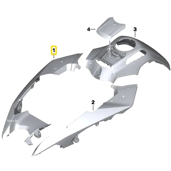 BMW純正 F ホイール カバー アッパー RH 46618548378 JP店