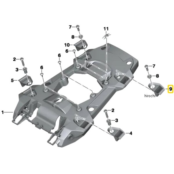 BMW純正 R バッファ LH 46628533645 JP店