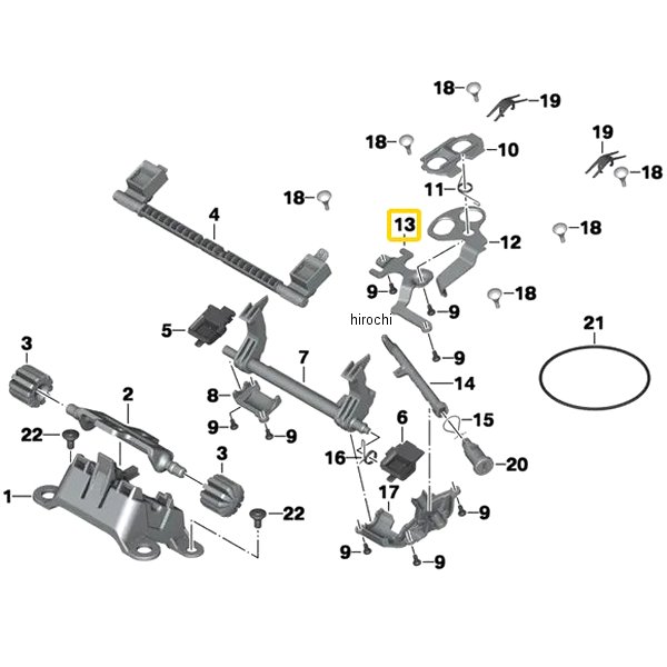 BMW純正 R シート クランプ ホルダー 46628533648 JP店