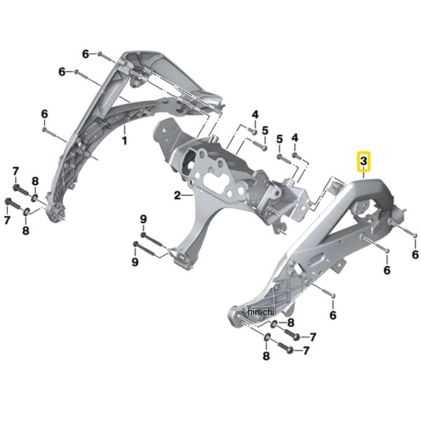 BMW純正 Fキャリア RH 46639480890 JP店