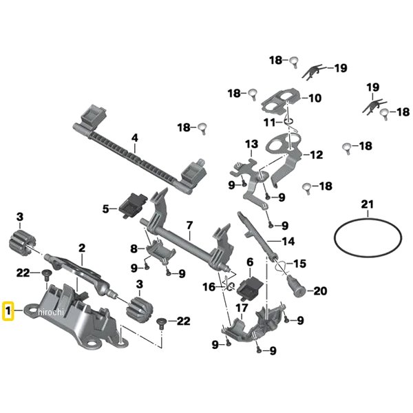 BMW純正 シート調節ベース プレート 52538532741 JP店