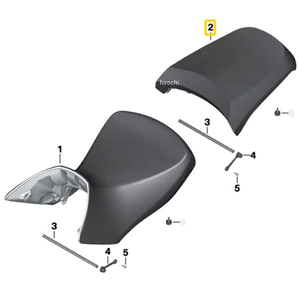 BMW純正 R シート oliv-grau/schwarz 52538536123 JP店