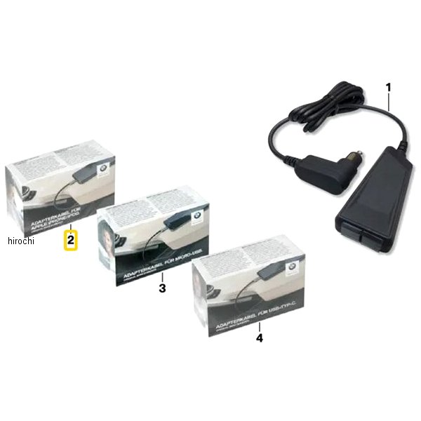 BMW純正 アダプター ケーブル、 Apple iPhone/iPod 用 61122458607 JP店