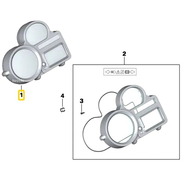 BMW純正 メーター パネル 62117725817 JP店