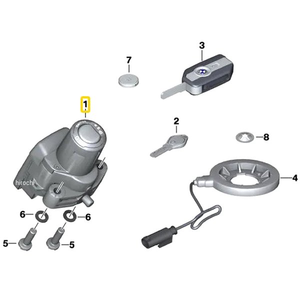 BMW純正 キーレス ドライブ コントロール ユニット 66128559945 JP店