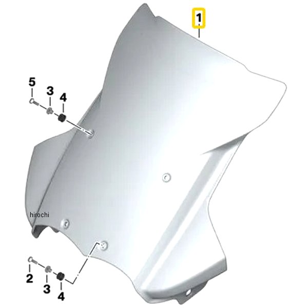 BMW純正 ウインド シールド、色付 71607708532 JP店