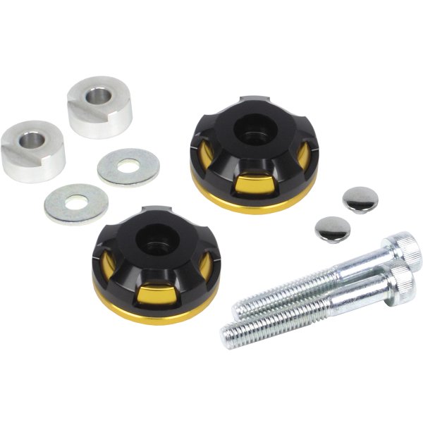 SP武川 2ピース バーエンド スーパーカブ50/110 ゴールド/黒 06-01-0418 JP店