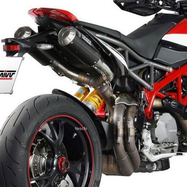 ミヴ Mivv ダブルスリップオンマフラー MK3 19年-22年 ドゥカティ Hypermotard950 カーボン D.045.LM3C JP店