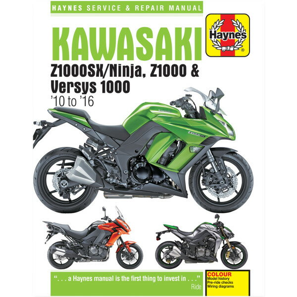 【USA在庫あり】 クライマー Clymer MAN KAW Z1000SX/VRSY10-16 4201-0285 JP店