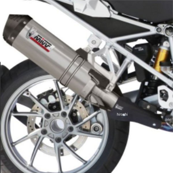 ミヴ Mivv スリップオンマフラー オーバル 13年-18年 BMW R1200GS ADVENTURE チタン B.016.LNC-ADV JP店
