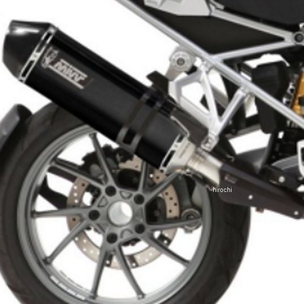 ミヴ Mivv スリップオンマフラー SPEED EDGE 13年-18年 BMW R1200GS ADVENTURE ブラックステンレス B.016.LRB-ADV JP店