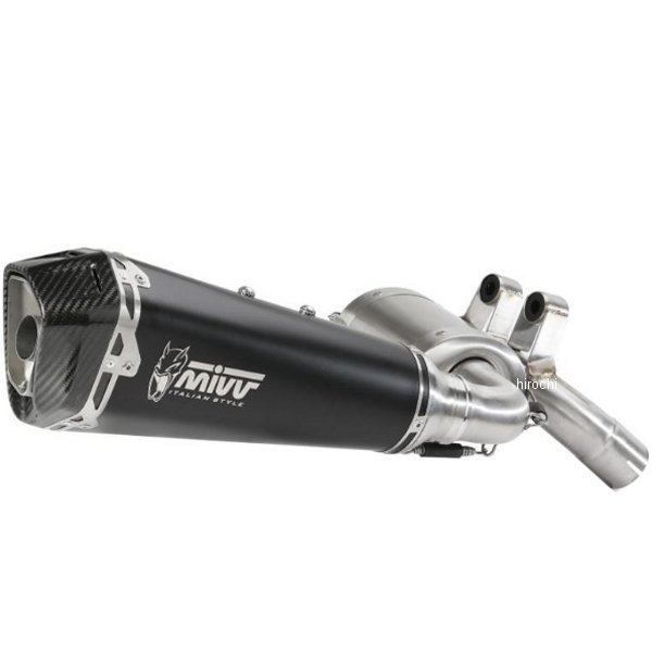ミヴ Mivv スリップオンマフラー 20年-21年 BMW F900R ブラックステンレス B.038.LDRB JP店